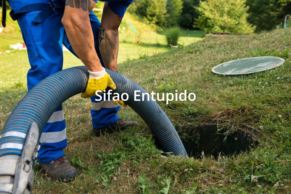 Sifão Entupido