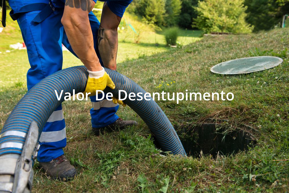 Valor De Desentupimento De Esgoto